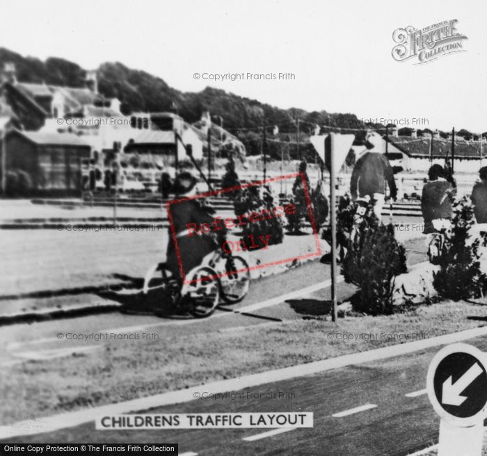 Photo of Kilsyth, Children's Traffic Layout c.1950