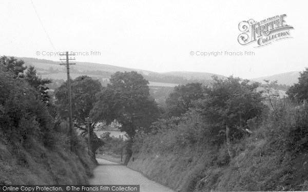 Photo of Kilve, Approach To Village c.1939