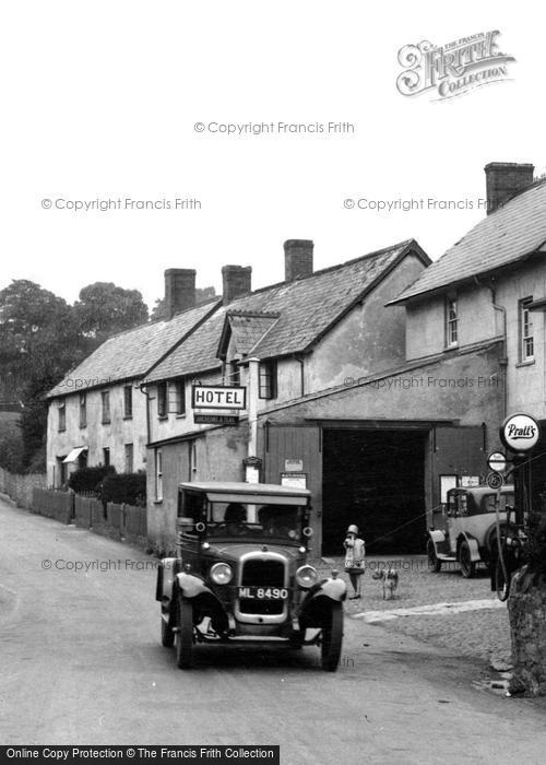 Photo of Kilve, Car On Pardlestone Lane 1929