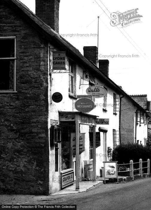 Photo of Kilve, Post Office c.1955
