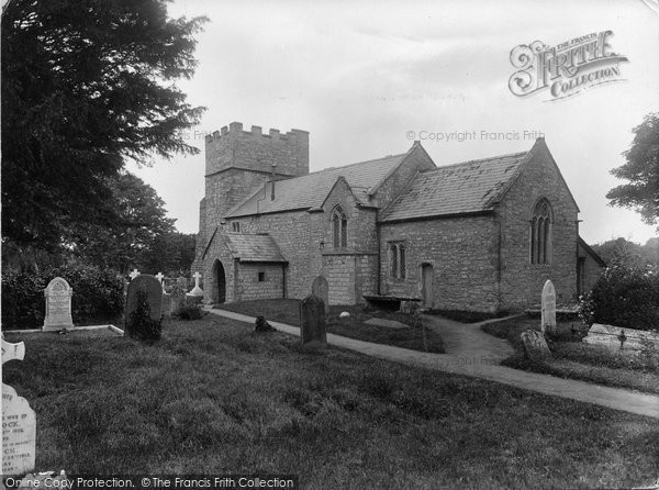 Photo of Kilve, St Mary's Church 1929