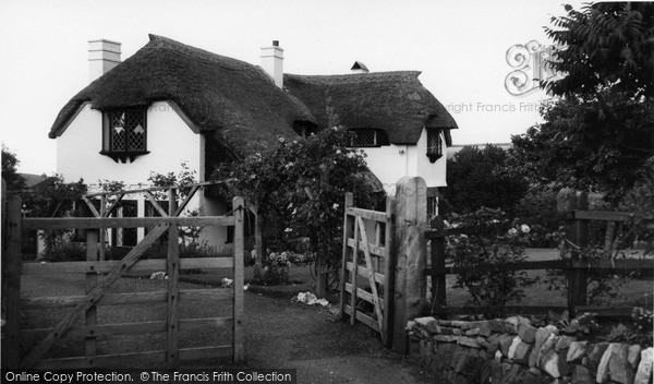 Photo of Kilve, Thatched Cottage c.1965