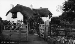 Thatched Cottage c.1965, Kilve