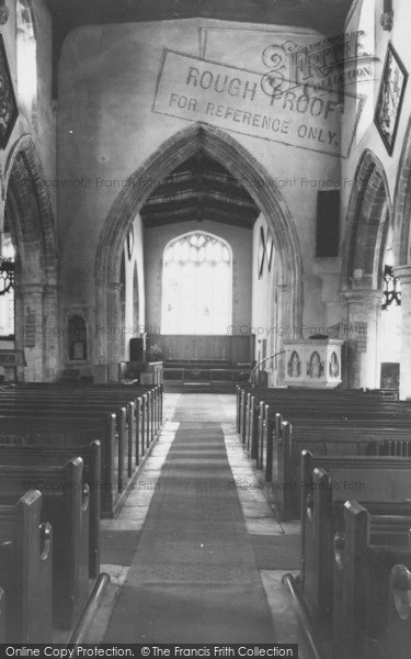 Photo of Kimbolton, Church Interior c.1965