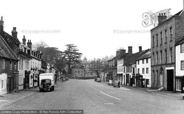 Photo of Kimbolton, High Street c.1955