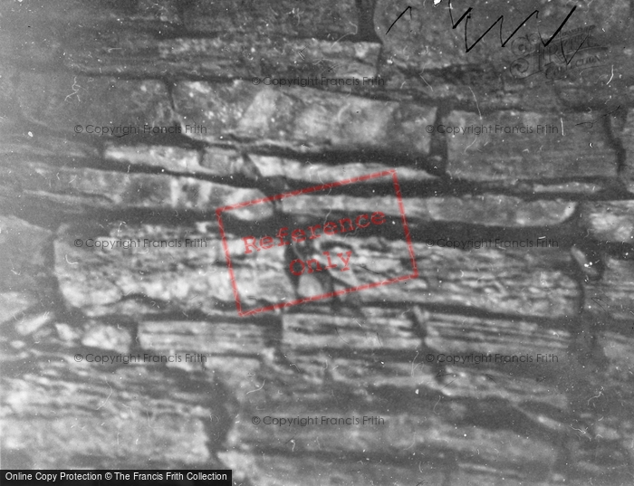 Photo of Kinclaven, Castle Wall,  Detail 1954