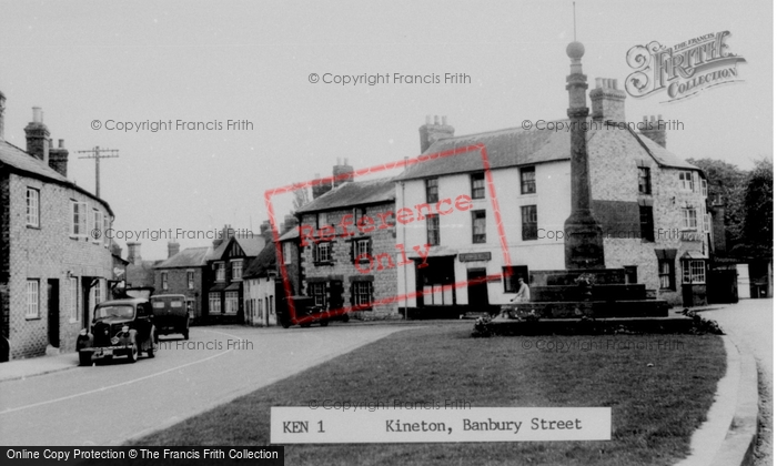 Photo of Kineton, Banbury Street c.1955