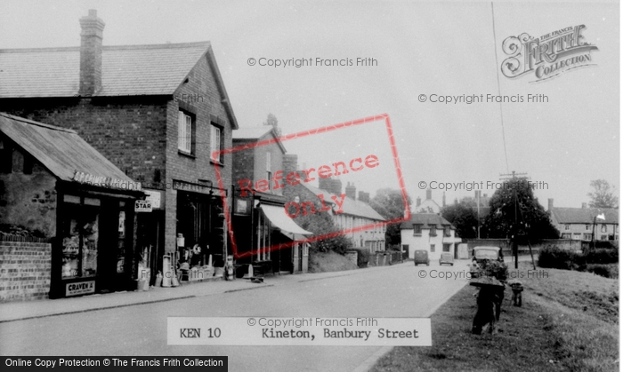 Photo of Kineton, Banbury Street c.1955