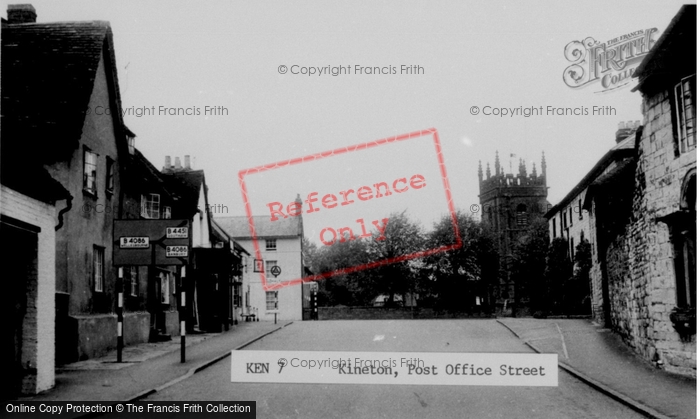 Photo of Kineton, Post Office Street c.1955