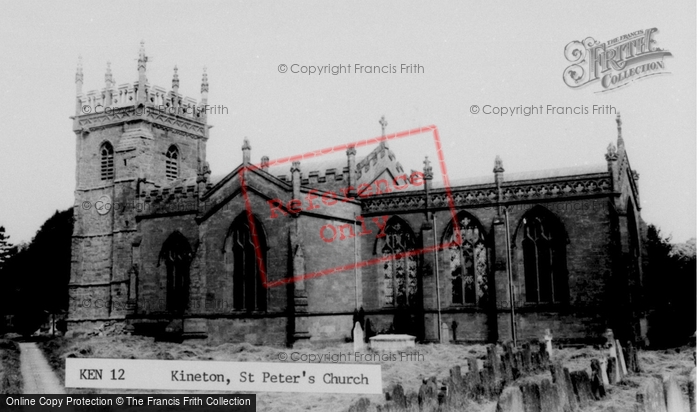 Photo of Kineton, St Peter's Church c.1960