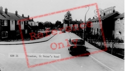 St Peter's Road c.1965, Kineton
