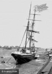 A Ship At The Quayside 1898, King's Lynn