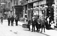 Children In The High Street 1908, King's Lynn