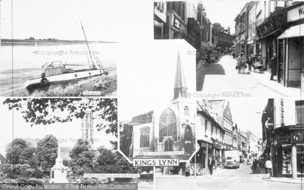 Photo of King's Lynn, Composite c.1965