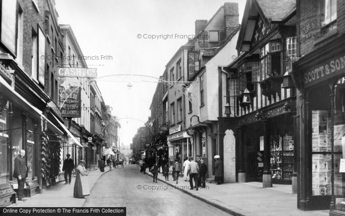 Photo of King's Lynn, High Street 1908