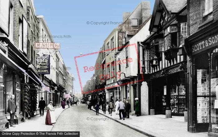 Photo of King's Lynn, High Street 1908