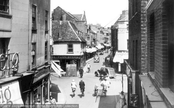 Photo of King's Lynn, High Street c.1955