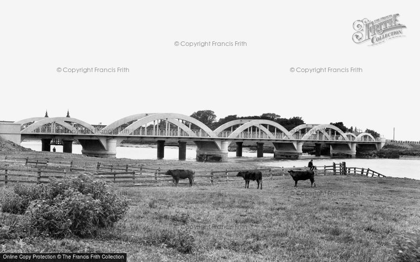 King's Lynn, River Bridge 1925
