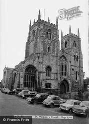 St Margaret's Church c.1965, King's Lynn
