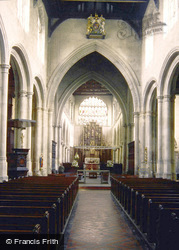 St Margaret's Church, Interior 1983, King's Lynn