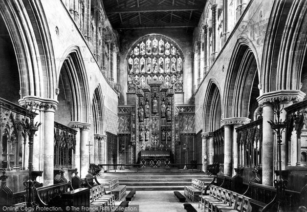 Photo of King's Lynn, St Margaret's Church Interior c.1900