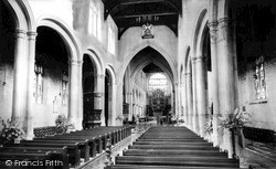 St Margaret's Church Interior c.1965, King's Lynn