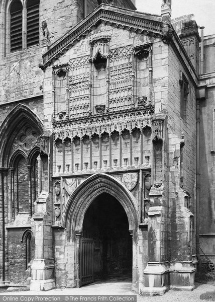 Photo of King's Lynn, St Nicholas's Chapel, South Porch 1891