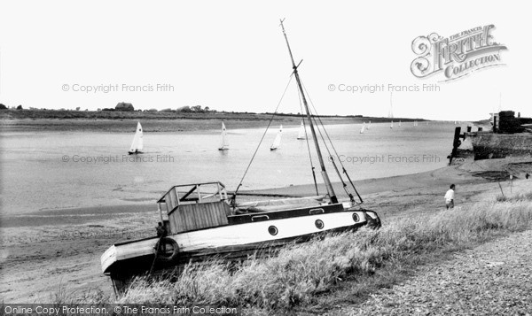 Photo of King's Lynn, The Great Ouse c.1965
