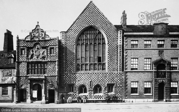 Photo of King's Lynn, The Town Hall 1891