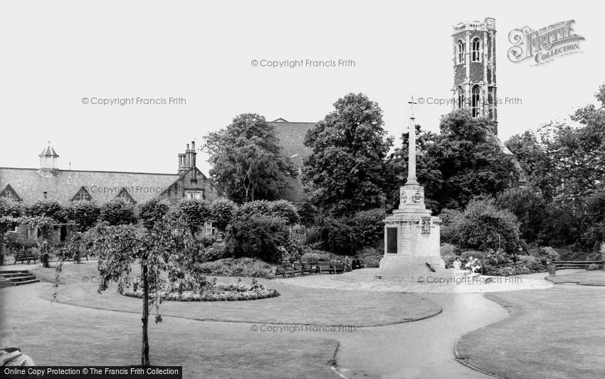 King's Lynn, Tower Gardens c1960