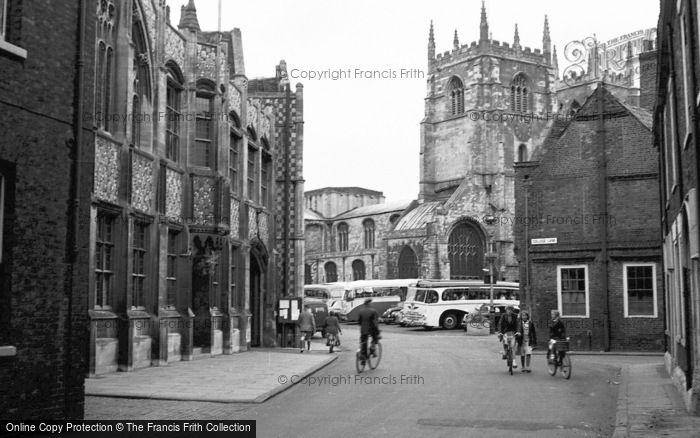 Photo of King's Lynn, Town Hall And Minster 1952