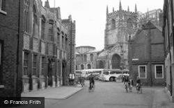 Town Hall And Minster 1952, King's Lynn