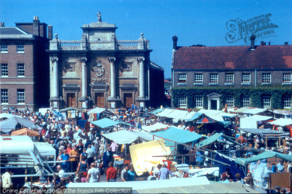 Photo of King's Lynn, Tuesday Market 1985 - Francis Frith