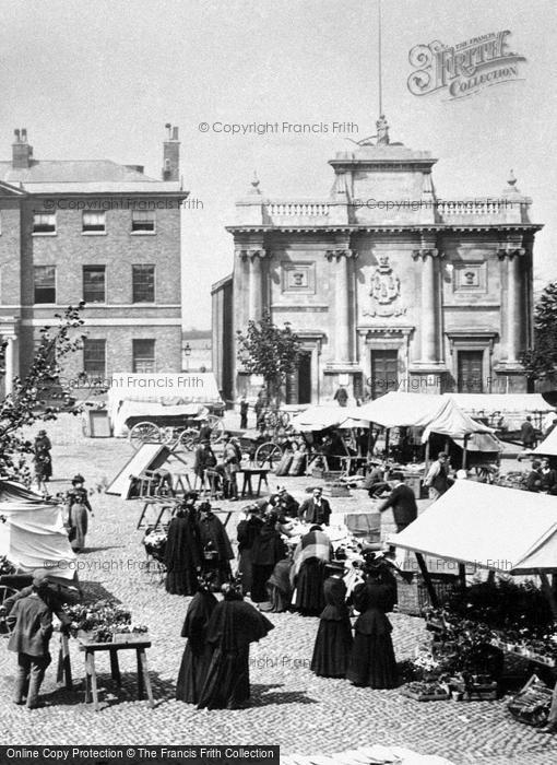 Photo of King's Lynn, Tuesday Market Place 1898