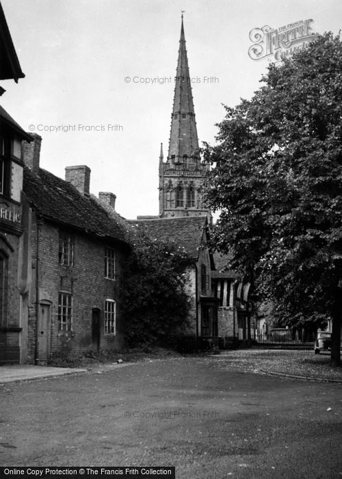 Photo of King's Norton, Old Saracen's Head And Church 1949