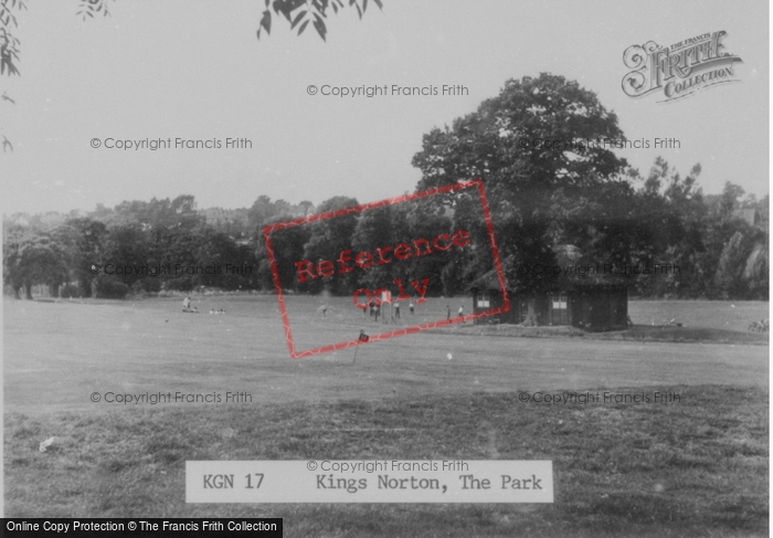 Photo of King's Norton, The Park c.1965
