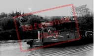 Barges On The Grand Union Canal c.1960, Kings Langley