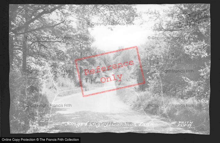 Photo of Kings Langley, Common Lane c.1955