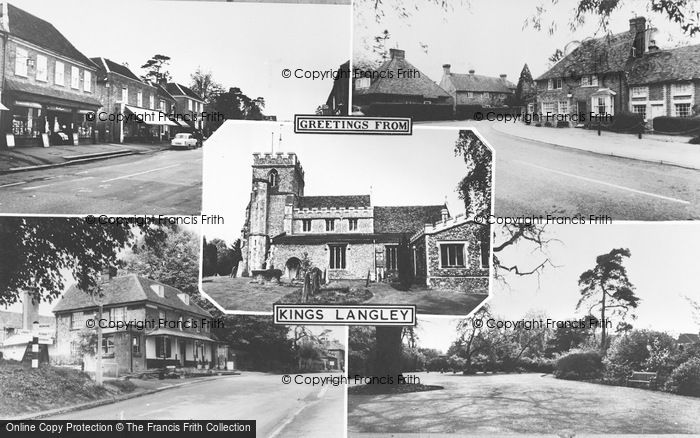 Photo of Kings Langley, Composite c.1965