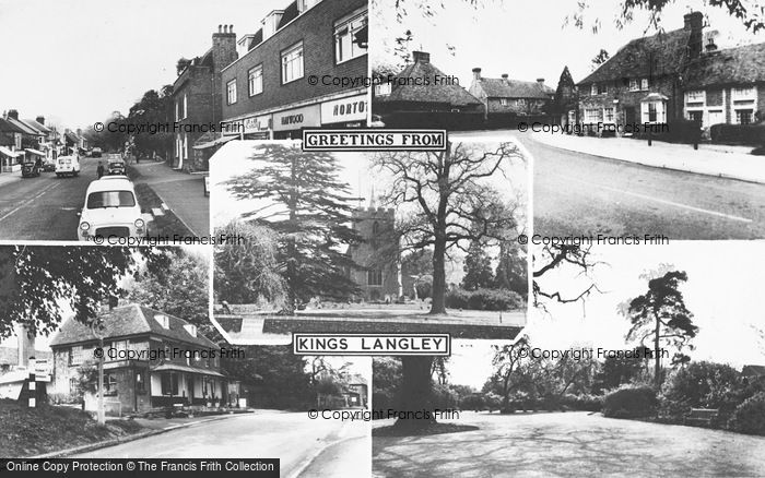 Photo of Kings Langley, Composite c.1965
