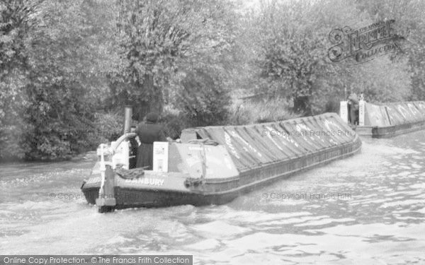 Photo of Kings Langley, Grand Union Canal Barges c.1960