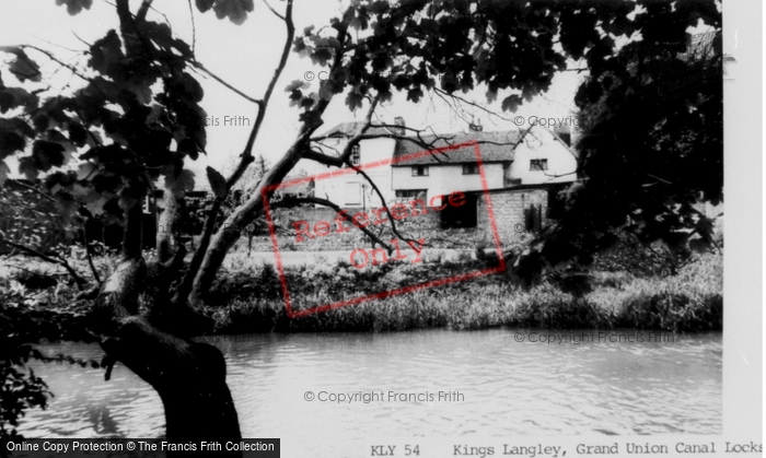Photo of Kings Langley, The Grand Union Canal Lock c.1965