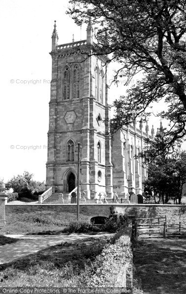 Photo of Kings Norton, the Church of St John the Baptist c1955