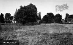 Kings Somborne, Foundations Of King John's Palace And The Church 1959, King's Somborne