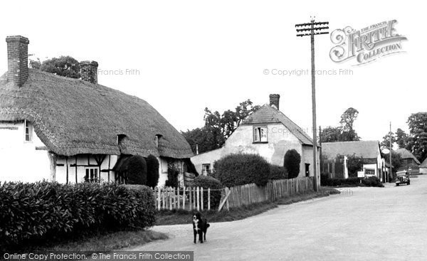 Photo of Kings Somborne, Village c.1955