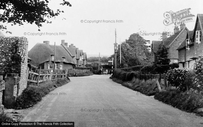Photo of Kings Somborne, Village c.1965