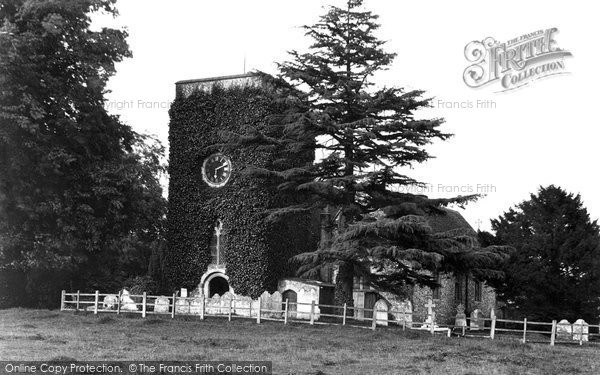 Photo of Kings Worthy, St Mary's Church 1912
