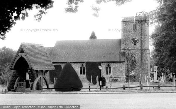 Photo of Kings Worthy, St Mary's Church c.1960
