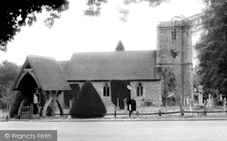 St Mary's Church c.1960, Kings Worthy