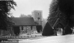 St Mary's Church c.1960, Kings Worthy